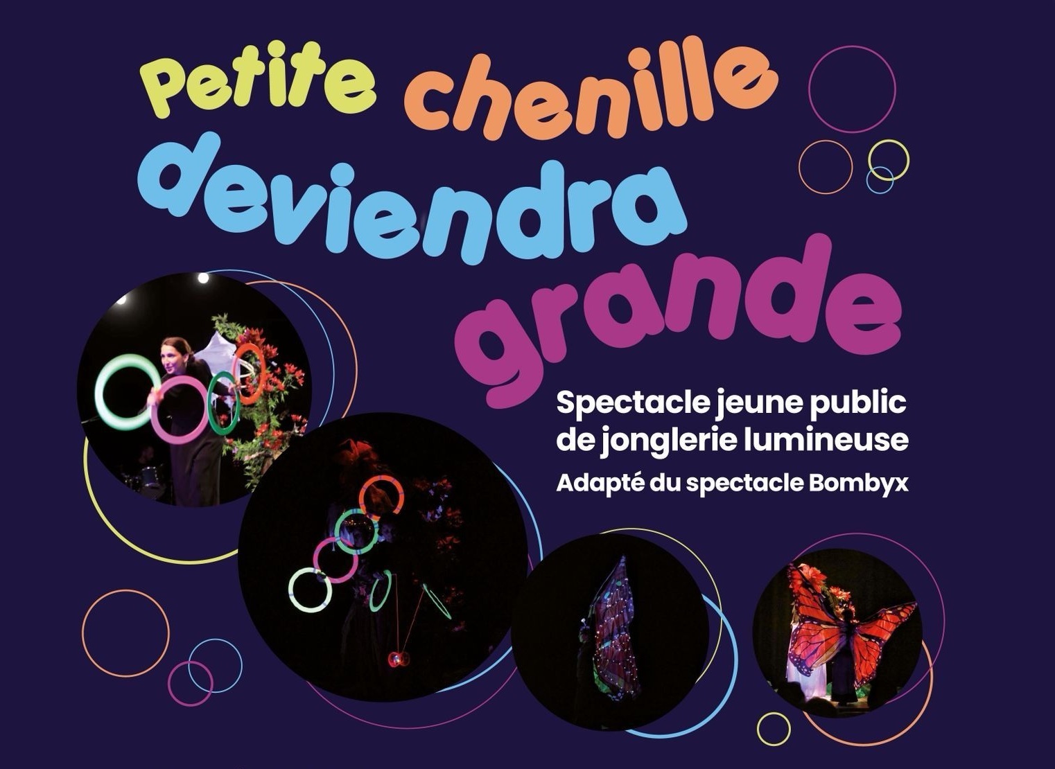 Affiche : Petite chenille deviendra grande